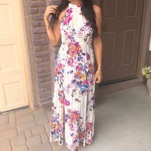 Boutique floral maxi dress